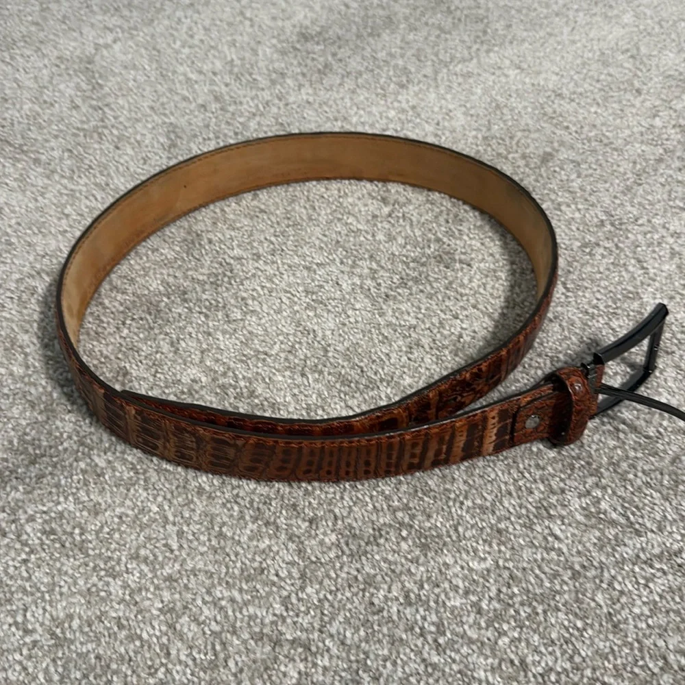 Brooks & Hyde Genuine Alligator belt